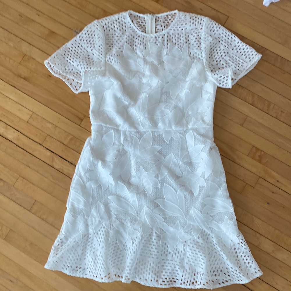 Reiss Damara white dress